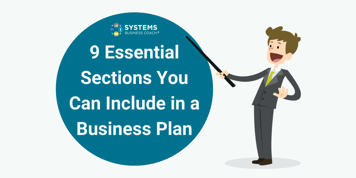 essential sections of a business plan
